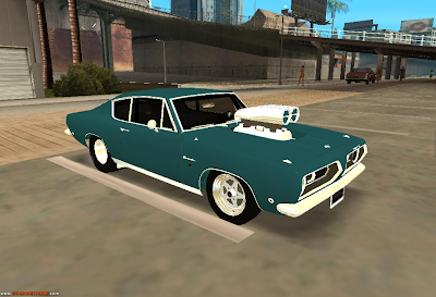 Plymouth Barracuda Prostreet 1968 Para GTA San Andreas