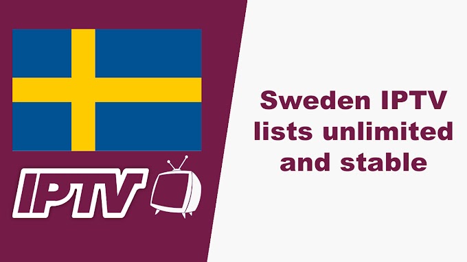 Sweden IPTV lists unlimited and stable m3u download 12/06/2020