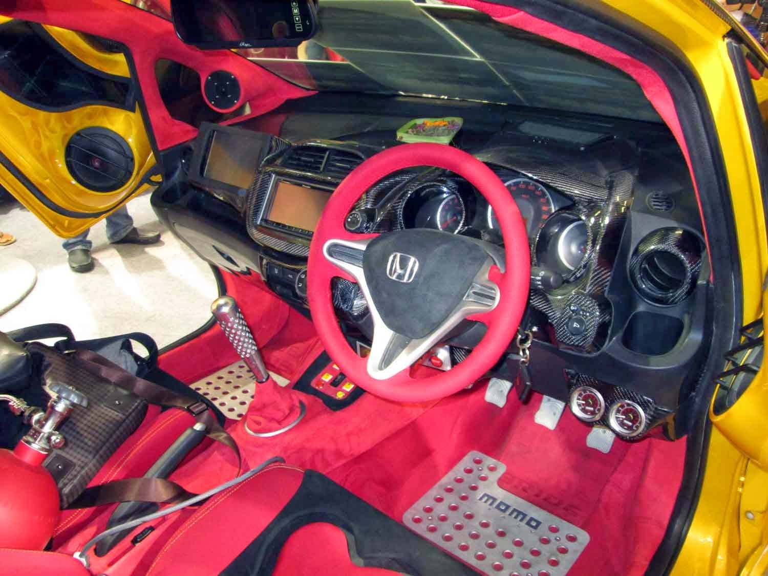 Kumpulan Modifikasi Interior Mobil Honda Jazz Rekanotomotif