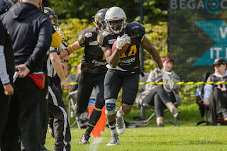 Sportfotografie American Football NRW Münster Blackhawks Düsseldorf Bulldozer