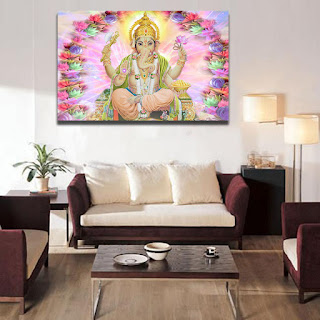 Lord Ganesha Paintings on Canvas