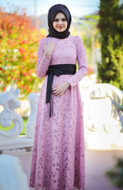 model-baju-gamis-muslim-brokat