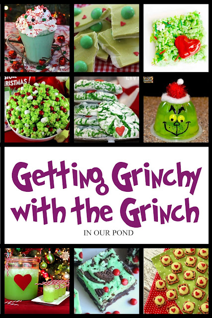 Getting Grinchy with the Grinch // In Our Pond // Recipes, Family Movie Night, Toys, Crafts, and more // Illumination The Grinch 2018 movie releases Nov 9!