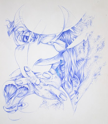 ballpoint pen art