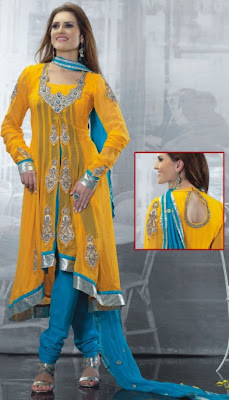 Women Beautiful Double Shirt Frocks Collection 2013-2014