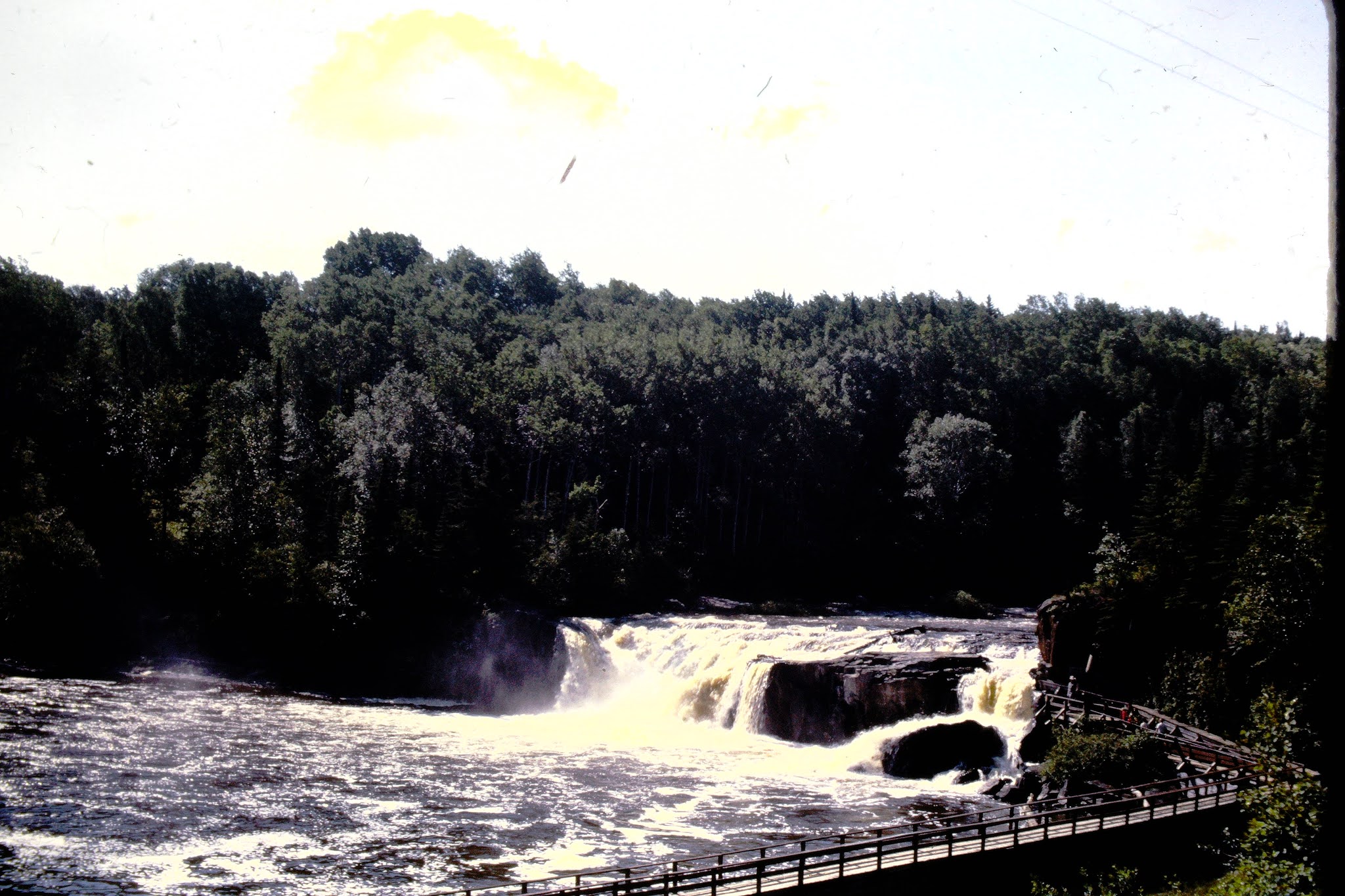 Falls on Pigeon River ON 1963