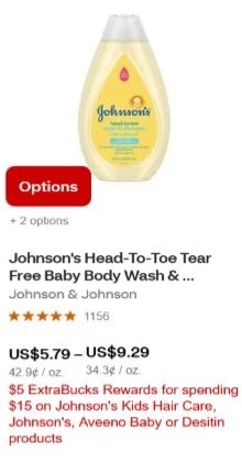 CVS Johnson's Baby Coupon Deals 5/28-6/3