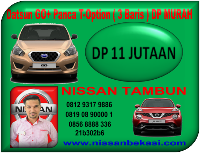 DATSUN GO+ PANCA T-OPTION DP RINGAN