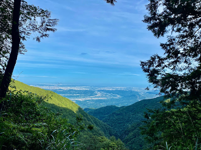 橫嶺山步道展望