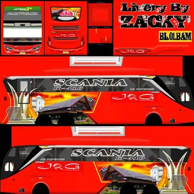 Livery Bussid Sadewa SHD Original JRG