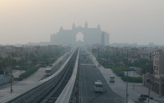 way to atlantis hotel Palm Jumairah  dubai