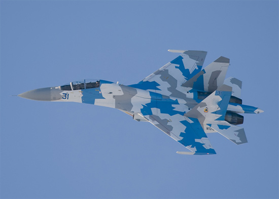 Sukhoi Su-27 Flanker Superiority Fighter Jet