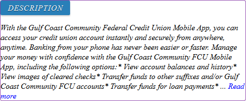 gulf coast community federal credit union