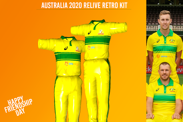 An Special FriendShip Day Gift , Austraila Net+ Retro Kit By Us