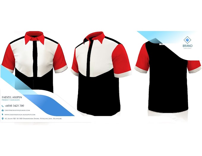 Best Corporate Shirt Design RM 49 sahaja