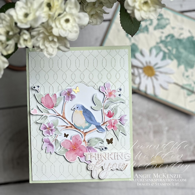 Stampin' Up! Flight & Airy with Thoughtful Moments card | Nature's INKspirations by Angie McKenzie