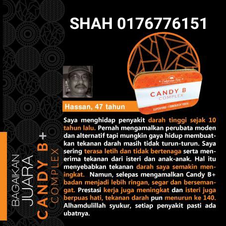 Candy B + Complex  Gula-Gula Khas Untuk Lelaki: Candy B 