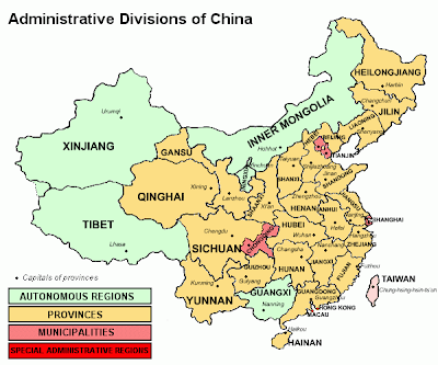 China provinces