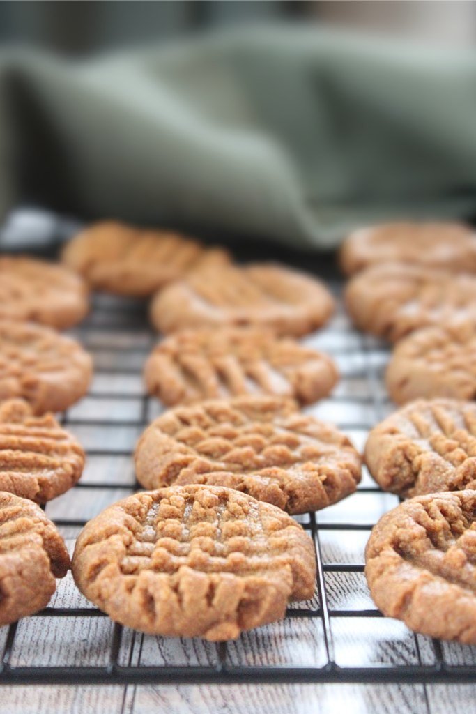 Three Ingredient Peanut Butter Cookies- Recipes My Mom Gave Me