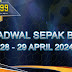 Jadwal Pertandingan Sepak Bola 28 - 29 April 2024