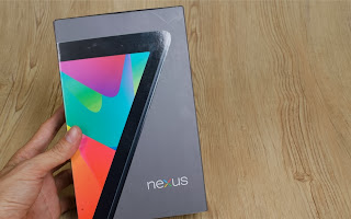 Unboxing Google Nexus 7 4G LTE version, price $ 229