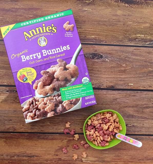 Annie's Homegrown Organic Berry Bunnies Cereal