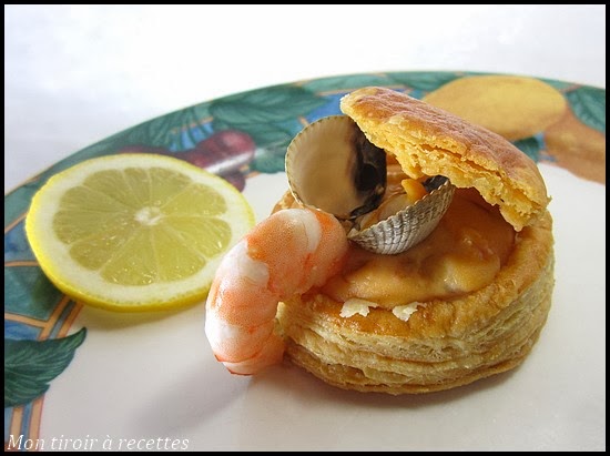 Mon Tiroir A Recettes Blog De Cuisine Vol Au Vent Aux Fruits De Mer