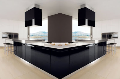 Italian Design on Design  Black And White Modern Italian Contemporary Kitchen Design