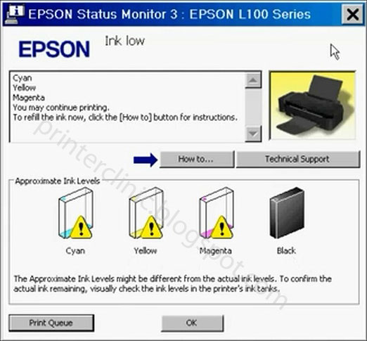 Printer Resetter Free Download: How to Reset Ink Level Epson L100 ...