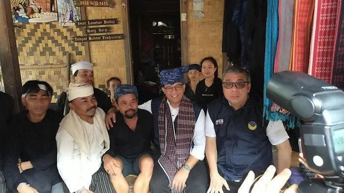 Di Lebak Banten Anies Baswedan Disambut Teriakan ‘Presiden’, Diterima Tokoh Adat Baduy Dalam