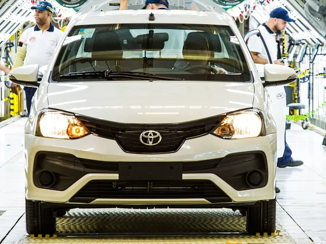 Toyota Etios 2019 - aumento de preços