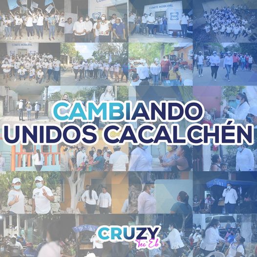 #PANCacalchén con Cruzy Tec para alcaldesa