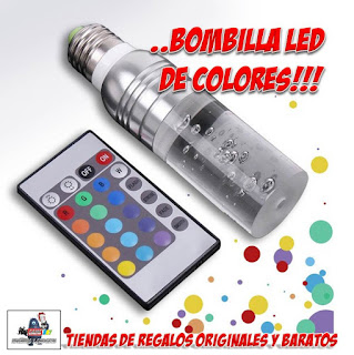 bombilla led multicolor