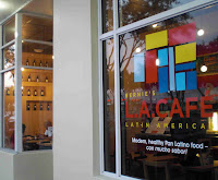 Bernie's L.A. Café, Alton Road, South Beach, Miami (vegetarian/vegan-friendly Latin American restaurant)