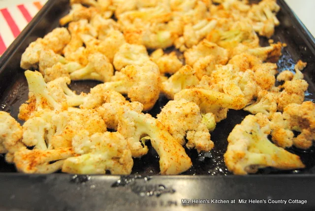 Roasted Cauliflower Taco Bites at Miz Helen's Country Cottage