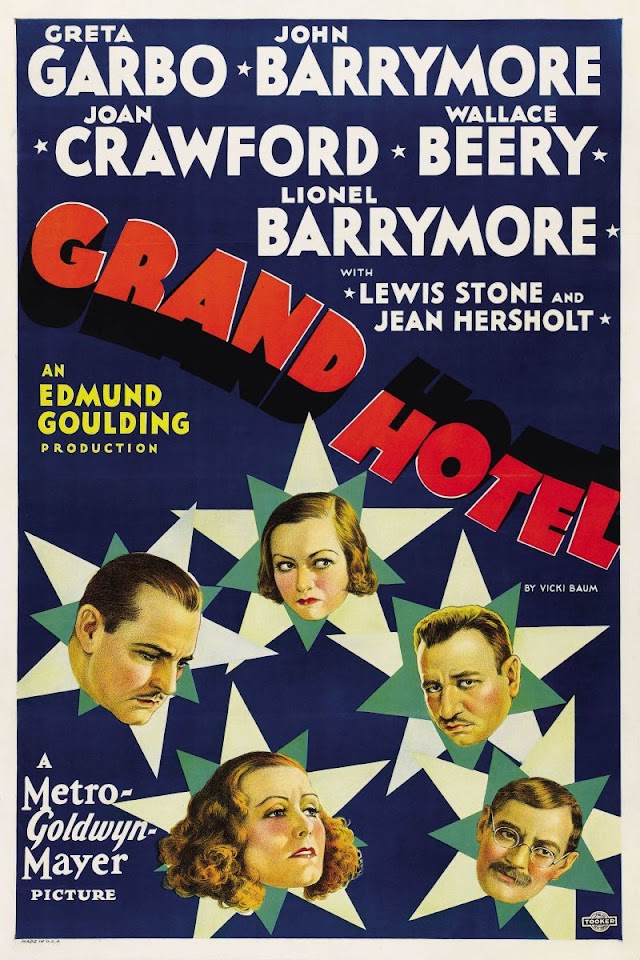 Grand Hotel (Film de Oscar 1932) Trailer și detalii