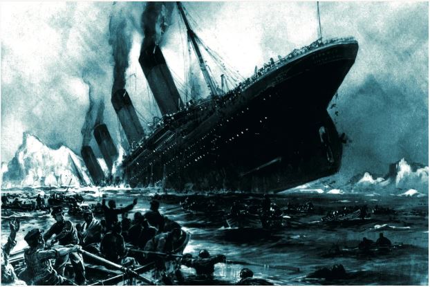 Titanic Wreckage