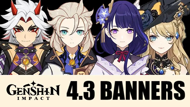 Leaked Banner Version 4.3 Genshin Impact