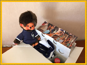 kiki monchhichi, coupe du monde, football, 2018, foot, match toys supporter coca cola