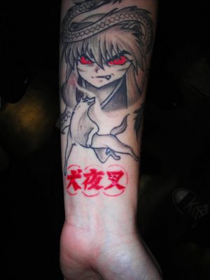 Anime Inuyasa Tattoo Anime Inuyasa Tattoo Labels Anime Inuyasa Tattoo