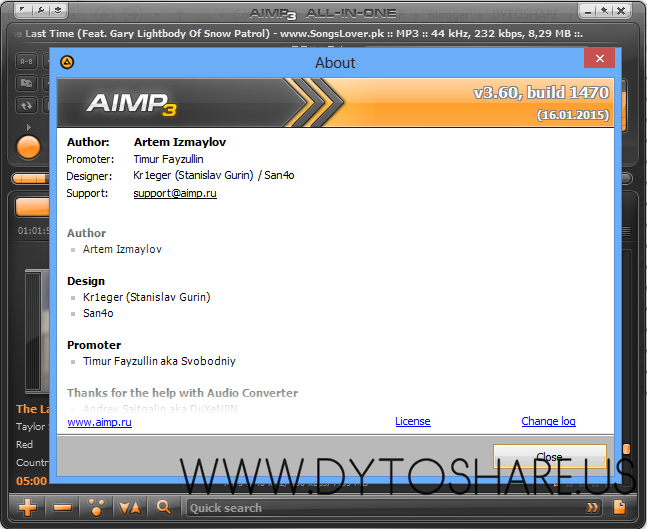 AIMP 3.60 Build 1470 Final - Clone bagas31