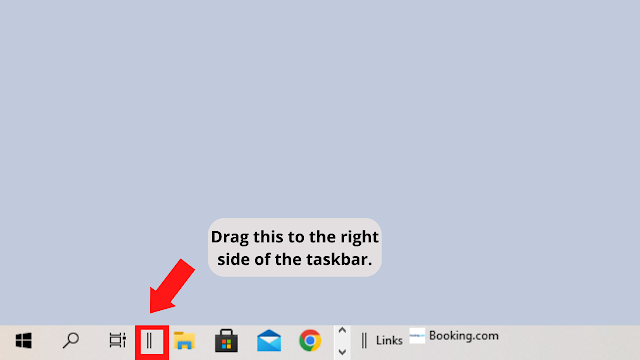 How to Center Taskbar Icons in Windows 10