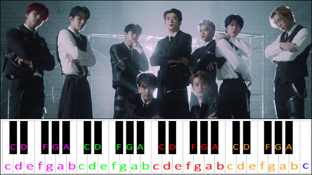 Gimme Gimme by NCT 127 Piano / Keyboard Easy Letter Notes for Beginners