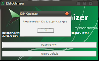 Maksimalkan Kecepatan Download IDM Dengan IDM Optimizer