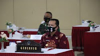 Pjs Gubernur Fatoni Hadiri Rakor Virtual Antisipasi Covid-19 Saat Libur Cuti Bersama