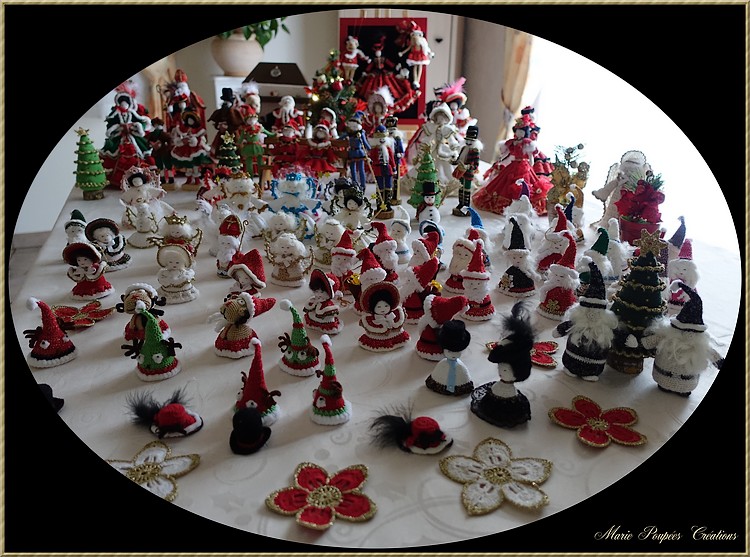 Poupées et figurines de Noël