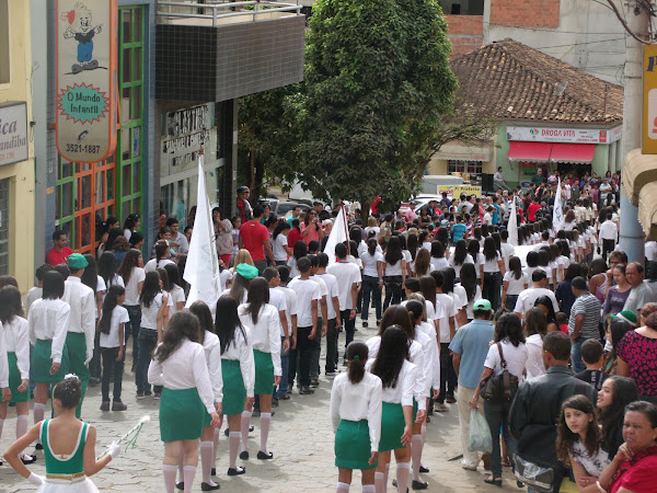  Itamarandiba MG mantem viva a tradição do desfile de 7 de Setembro.
