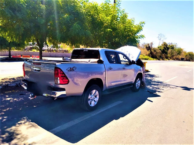 Em Barreiras, PRF recupera caminhonete Hilux furtada no estado das Minas Gerais