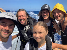 Greta Thunberg traverse l'Atlantique