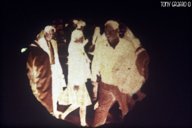 A frame from Crossing, a Richard Tuohy's experimental film.